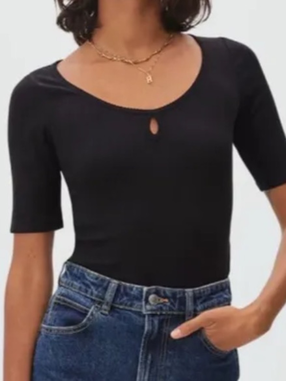 Everlane Pointelle Top